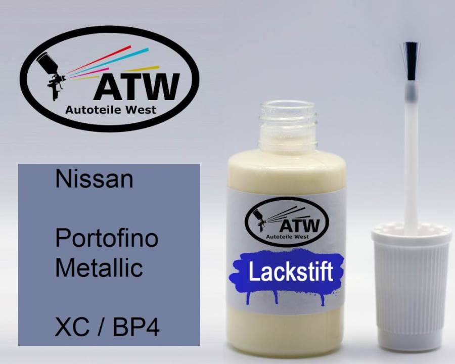 Nissan, Portofino Metallic, XC / BP4: 20ml Lackstift, von ATW Autoteile West.